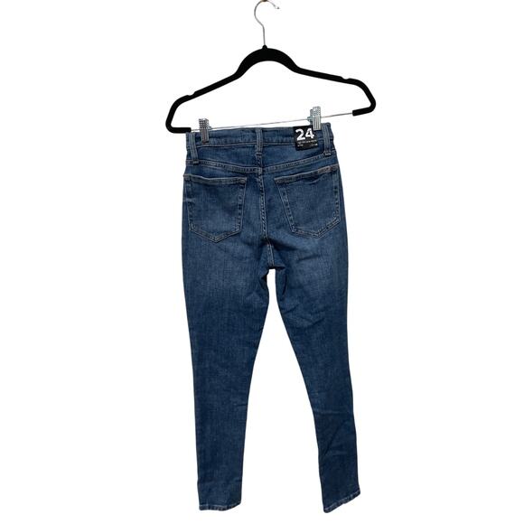 Joe's Jeans Mid Rise Curvy Skinny Jeans Size 24 - Picture 4 of 5